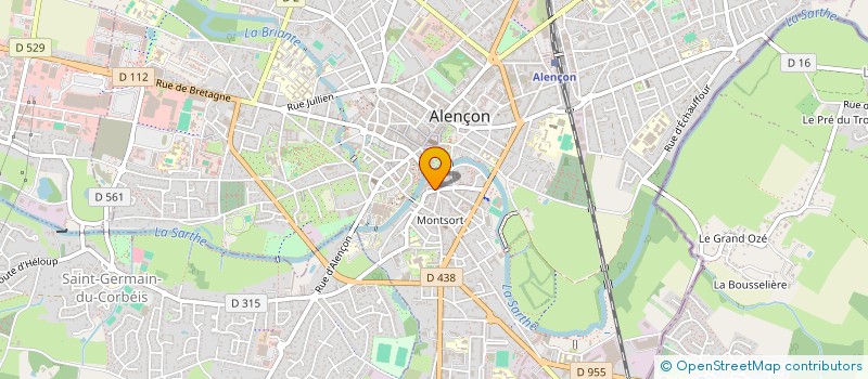 localisation de l'entreprise COMMAUCHE à ALENCON