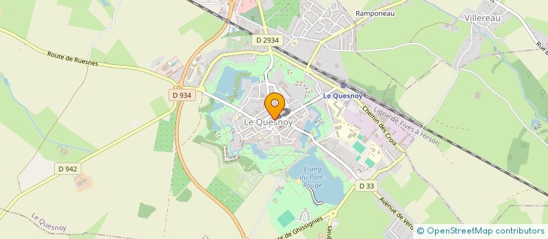 localisation de l'entreprise COMME 1 IMAGE à LE QUESNOY