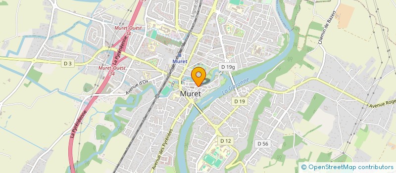 localisation de l'entreprise COMME A LA M  MURET