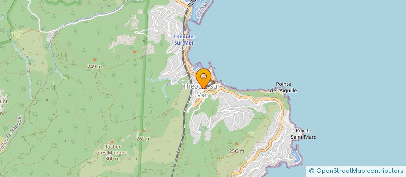 localisation de l'entreprise COMME A LA MAISON  THEOULE-SUR-MER