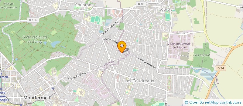 localisation de l'entreprise COMME A LA MAISON à MONTFERMEIL