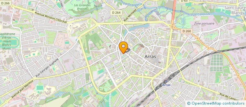 localisation de l'entreprise COMME A LA MAISON à ARRAS