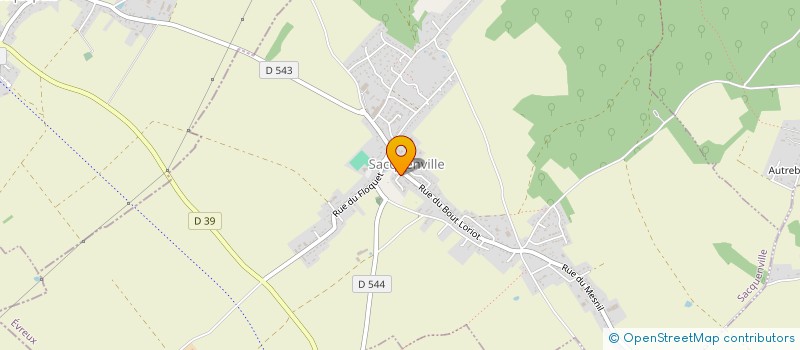 localisation de l'entreprise COMME A LA MAISON  SACQUENVILLE