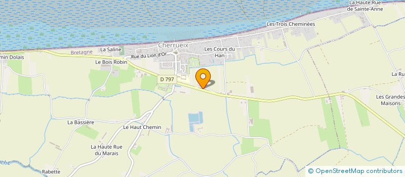 localisation de l'entreprise COMME A LA MAISON  BAGUER-MORVAN