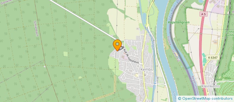 localisation de l'entreprise COMME A LA MAISON  KEMBS