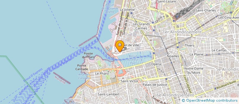 localisation de l'entreprise COMME A LA MAISON PRODUCTIONS à MARSEILLE