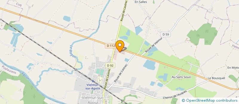 localisation de l'entreprise COMME A LA MAISON SAS  VIELMUR-SUR-AGOUT