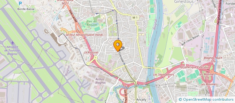 localisation de l'entreprise COMME A MAM'AISON à BLAGNAC