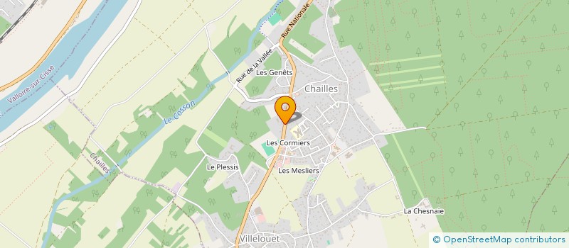 localisation de l'entreprise COMME A MAM'AISON à CHAILLES