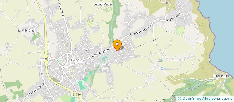 localisation de l'entreprise COMME A MAM MAISON  PORDIC