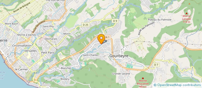 localisation de l'entreprise COMME AUTREFOIS à GOURBEYRE