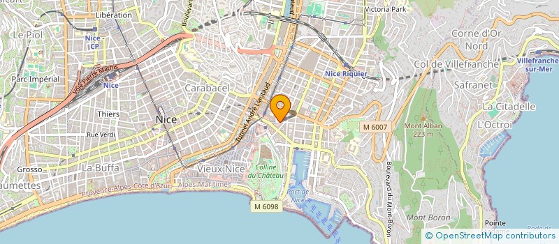 localisation de l'entreprise COMME CA  NICE