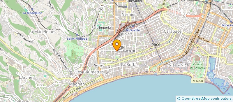 localisation de l'entreprise COMME CHEZ NOUS à NICE