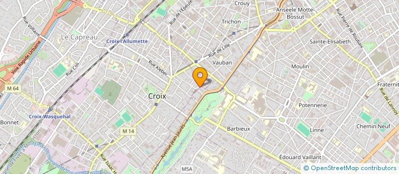 localisation de l'entreprise COMME CHEZ SOI  CROIX