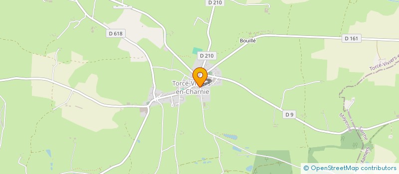 localisation de l'entreprise COMME CHEZ SOI à TORCE-VIVIERS-EN-CHARNIE