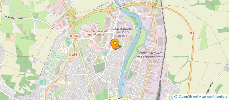 localisation de l'entreprise COMME CHEZ SOI à AUXERRE