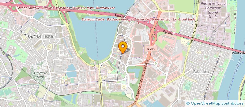 localisation de l'entreprise COMME CHIENS ET CHATS à BORDEAUX