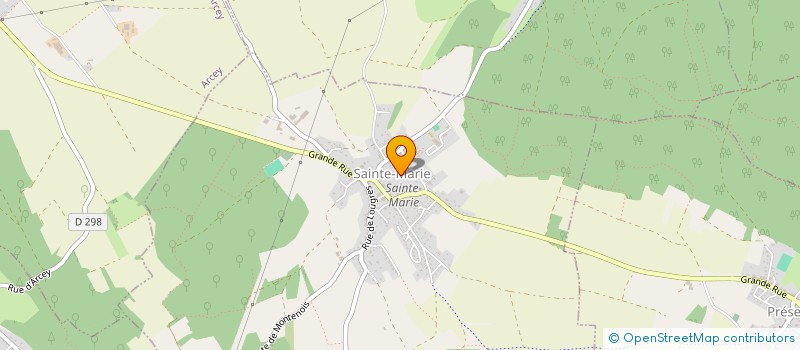 localisation de l'entreprise COMME CI - COMME CA  SAINTE-MARIE