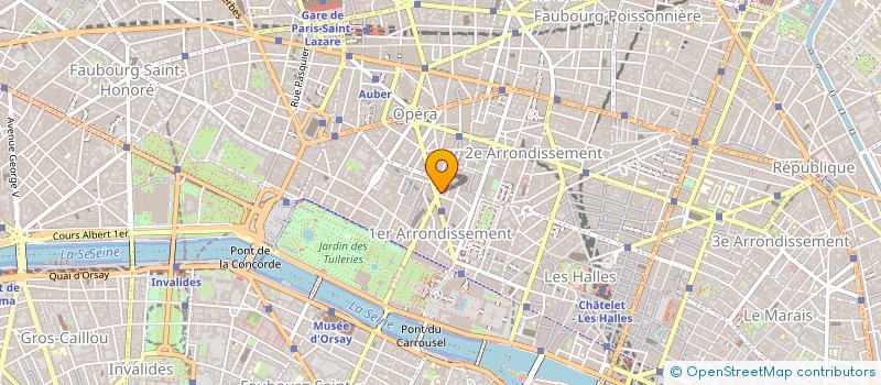localisation de l'entreprise COMME D ENTREPRISE MARUBENI FRANCE à PARIS