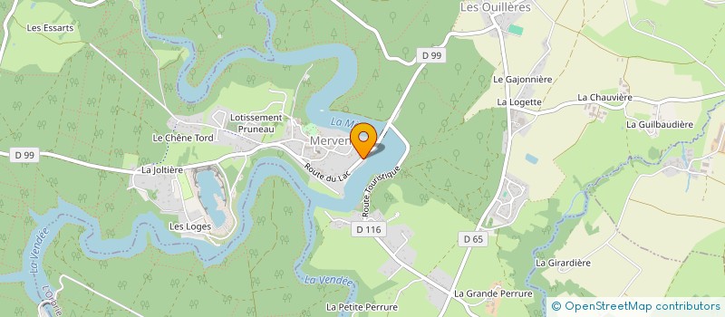 localisation de l'entreprise COMME DE PATIN COUFFIN  MERVENT