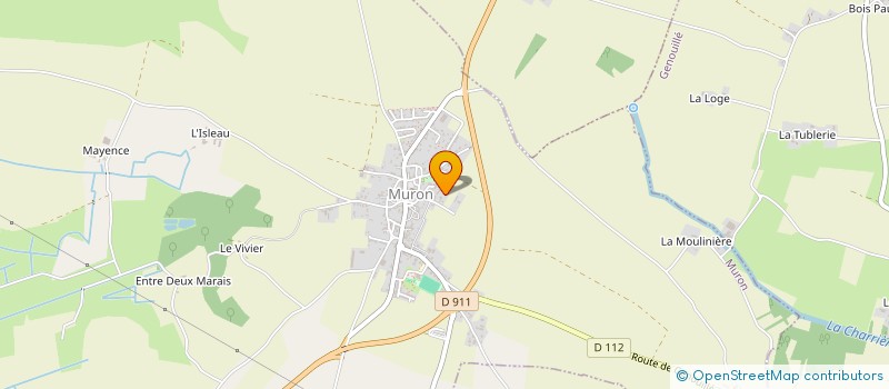 localisation de l'entreprise COMME DES ENFANTS  MURON