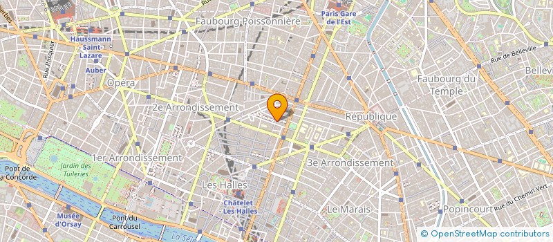 localisation de l'entreprise COMME DEUX ARTISTES  PARIS