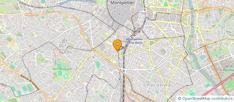 localisation de l'entreprise COMME DIFFU TECHN CONST COMPA GENER FONC à MONTPELLIER