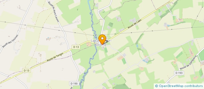 localisation de l'entreprise COMME EN 40  VAL DE DROME