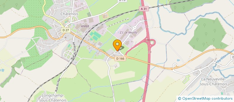 localisation de l'entreprise COMME EN FAMILLE  CHATENOIS