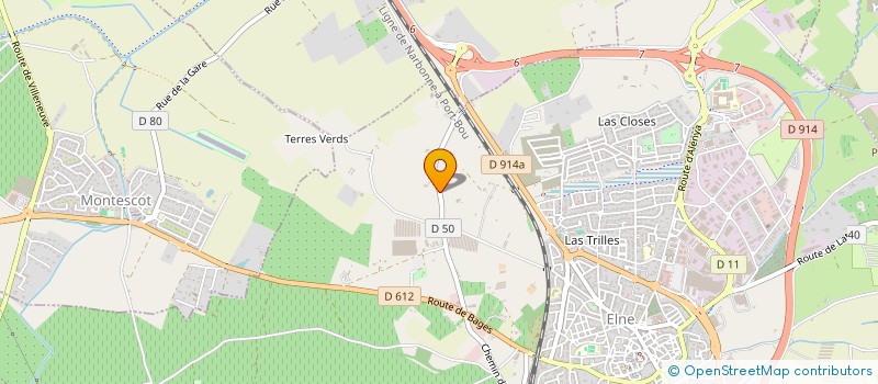 localisation de l'entreprise COMME EN SEMANT  ELNE