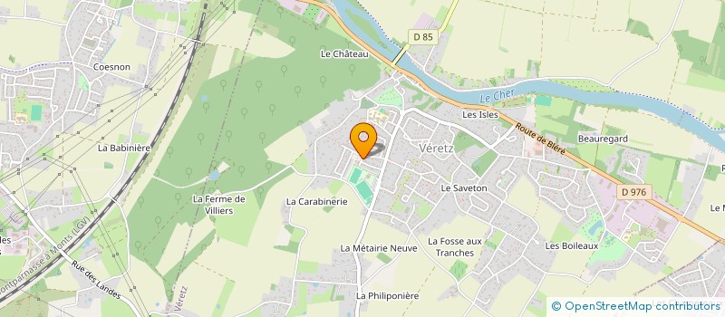 localisation de l'entreprise COMME ICARE  VERETZ