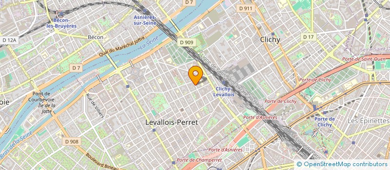 localisation de l'entreprise COMME J'AIME ITALIE à LEVALLOIS-PERRET