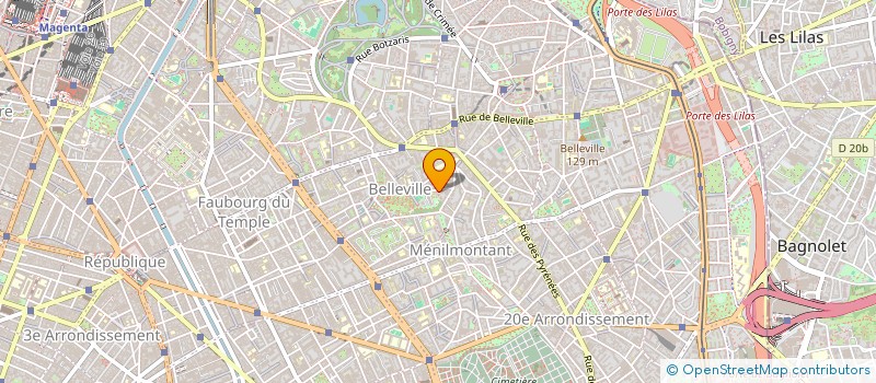 localisation de l'entreprise COMME ON VOUS PARLE  PARIS