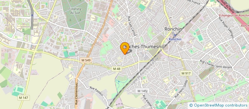localisation de l'entreprise COMME POUR MA FAMILLE à FACHES-THUMESNIL