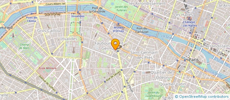 localisation de l'entreprise COMME TROIS POMMES à PARIS