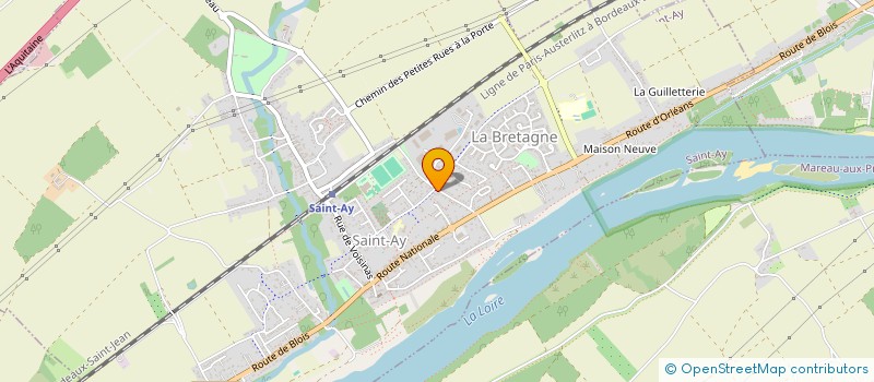 localisation de l'entreprise COMME TROIS POMMES à SAINT-AY