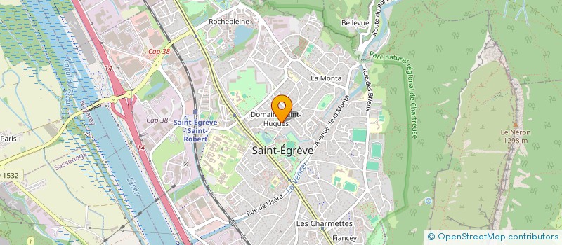 localisation de l'entreprise COMME UN ACCORD  SAINT-EGREVE