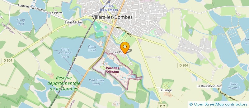 localisation de l'entreprise COMME UN AIR D'AFRIQUE à VILLARS-LES-DOMBES