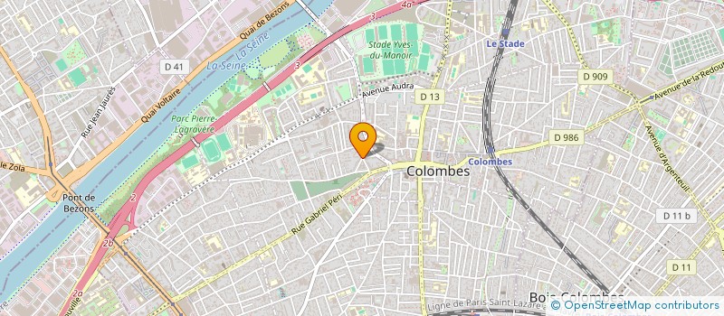 localisation de l'entreprise COMME UN CAFE à COLOMBES