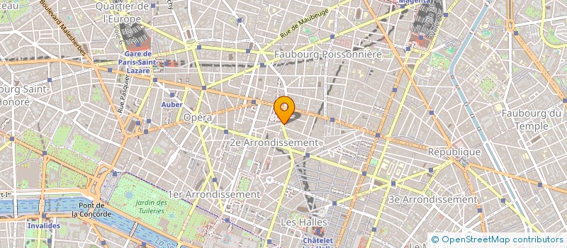 localisation de l'entreprise COMME UN DIMANCHE  PARIS 2