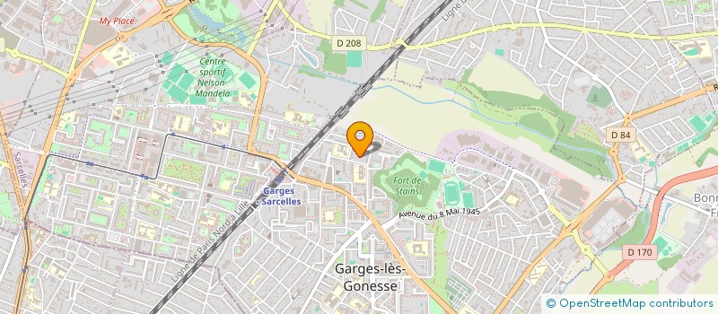 localisation de l'entreprise COMME UN REVE à GARGES-LES-GONESSE