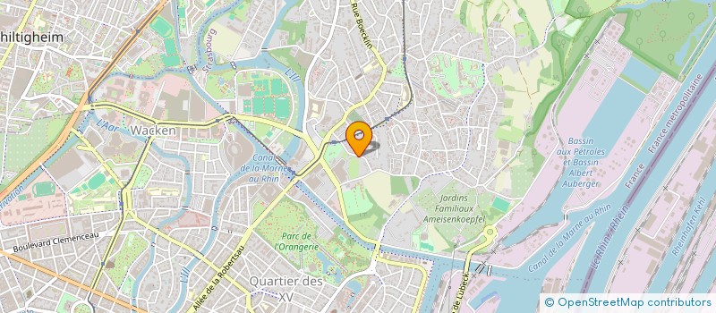 localisation de l'entreprise COMME UN SCHEFF IMMO  STRASBOURG