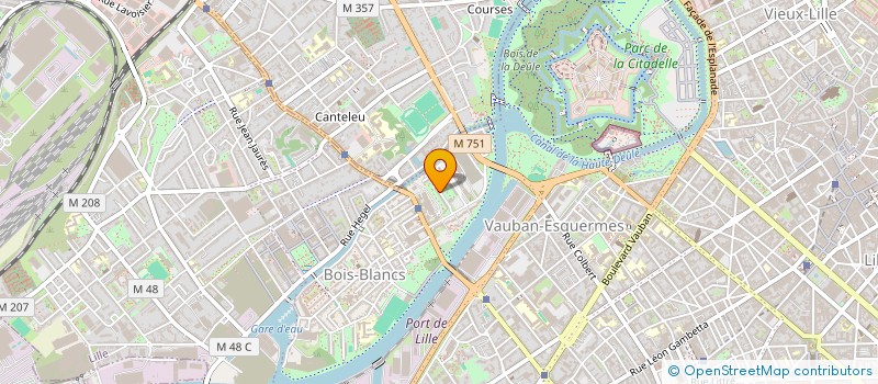 localisation de l'entreprise COMME UN SOLEIL à LILLE