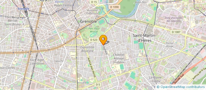 localisation de l'entreprise COMME UNE ETINCELLE  GRENOBLE