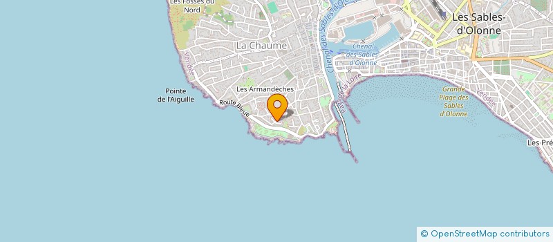 localisation de l'entreprise COMME UNE EVIDENCE à LES SABLES D'OLONNE