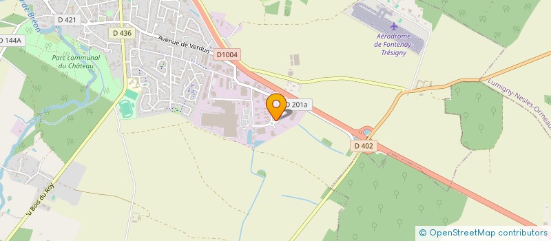 localisation de l'entreprise COMME UNE FLEUR BLANCHE à FONTENAY-TRESIGNY
