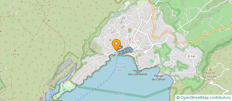 localisation de l'entreprise COMME UNE HEROINE à CASSIS