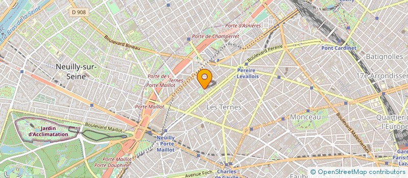 localisation de l'entreprise COMME UNE ORANGE  PARIS