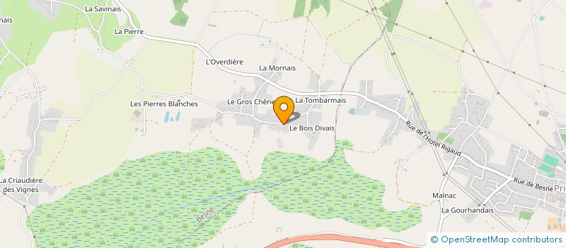 localisation de l'entreprise COMMEDIA BESN'ARTE  BESNE