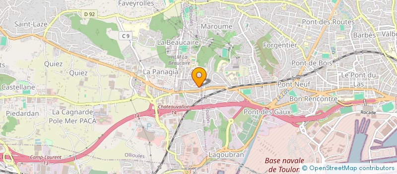 localisation de l'entreprise COMMEDIA DELL'MORTE à OLLIOULES